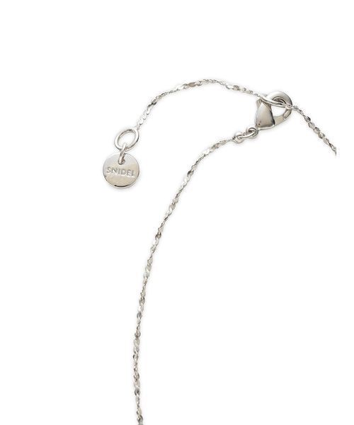 SNIDEL（スナイデル）の「ワンポイントバリエネックレス（ネックレス・レディース・アイボリー/ゴールド/シルバー・F）」の10枚目の写真