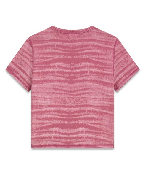 Guess（ゲス）の「GUESS Originals Abstract Denim Print Top Tシャツ（Tシャツ/カットソー・レディース・ライトピンク/ライトブルー・SMALL/X-SMALL/MEDIUM）」の7枚目の写真