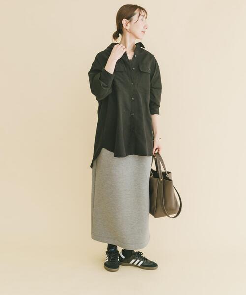 ITEMS URBANRESEARCH（アイテムズ アーバンリサーチ）の「フハクキリカエタンクトップ（タンクトップ・レディース・ホワイト/ブラウン/チャコールグレー/ブラック・FREE）」の21枚目の写真
