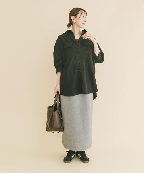 ITEMS URBANRESEARCH(アイテムズ アーバンリサーチ)の「フハクキリカエタンクトップ(タンクトップ・レディース・ホワイト/ブラウン/チャコールグレー/ブラック・FREE)」の22枚目の写真
