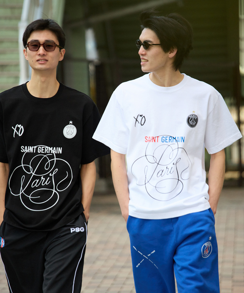 PARIS SAINT-GERMAIN(パリサンジェルマン)の「【Paris Saint-Germain / パリ・サン=ジェルマンPSG X XO TEE(Tシャツ/カットソー・メンズ・ホワイト/ブラック・MEDIUM/LARGE/X-LARGE)」の3枚目の写真