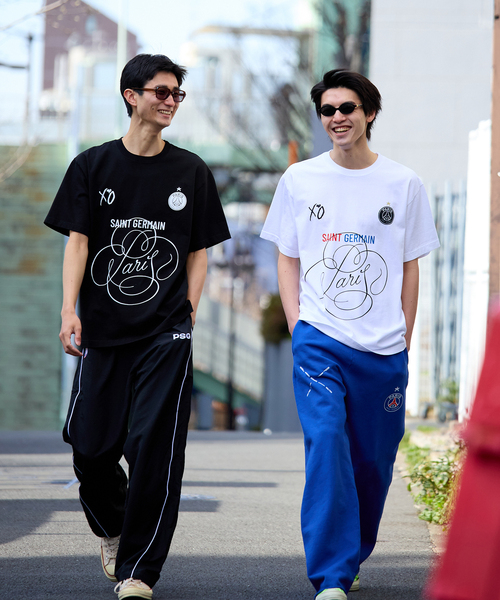 PARIS SAINT-GERMAIN(パリサンジェルマン)の「【Paris Saint-Germain / パリ・サン=ジェルマンPSG X XO TEE(Tシャツ/カットソー・メンズ・ホワイト/ブラック・MEDIUM/LARGE/X-LARGE)」の5枚目の写真