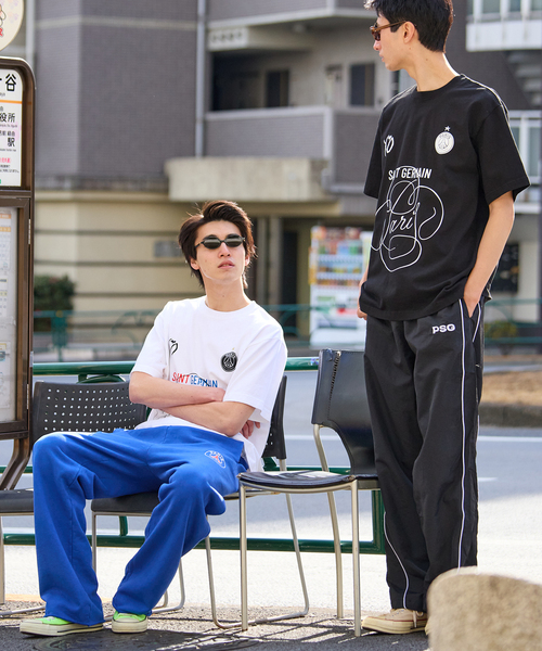 PARIS SAINT-GERMAIN(パリサンジェルマン)の「【Paris Saint-Germain / パリ・サン=ジェルマンPSG X XO TEE(Tシャツ/カットソー・メンズ・ホワイト/ブラック・MEDIUM/LARGE/X-LARGE)」の6枚目の写真