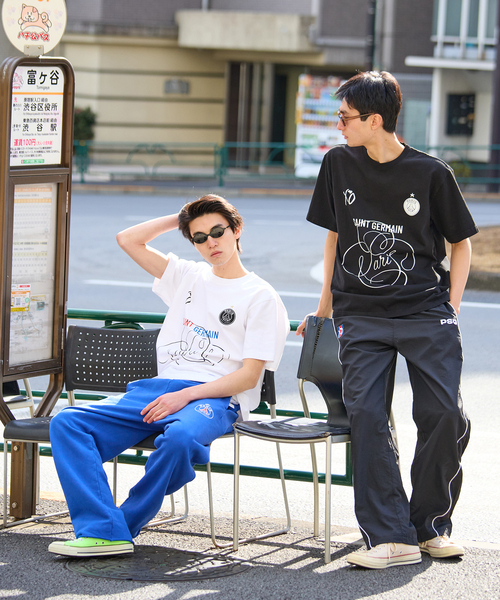 PARIS SAINT-GERMAIN(パリサンジェルマン)の「【Paris Saint-Germain / パリ・サン=ジェルマンPSG X XO TEE(Tシャツ/カットソー・メンズ・ホワイト/ブラック・MEDIUM/LARGE/X-LARGE)」の8枚目の写真