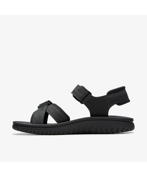 Clarks(クラークス)の「Wesley Shore / ウェスリーショア (ブラックレザー)(サンダル・メンズ・ブラック・UK6/UK11/UK10/UK9/UK8/UK7)」の11枚目の写真
