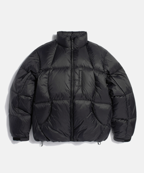 ESPIONAGE(エスピオナジ)の「Wave Puffer Down Jacket Black(ダウンジャケット/コート・レディース・その他・L/XL/M)」の1枚目の写真