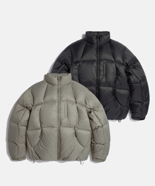 ESPIONAGE(エスピオナジ)の「Wave Puffer Down Jacket Black(ダウンジャケット/コート・レディース・その他・L/XL/M)」の9枚目の写真