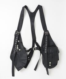 ROYAL FLASH（ロイヤルフラッシュ）の「A.F ARTEFACT/エーエフ・アーティファクト/MATTE COATING CARGO VEST BAG（ベスト）」