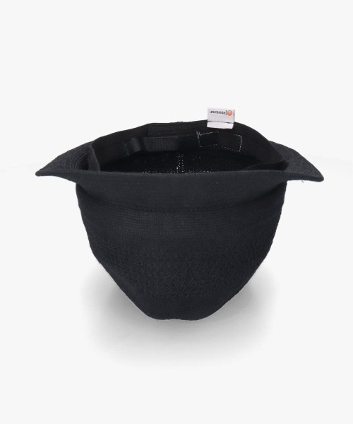 OVERRIDE(オーバーライド)の「OVERRIDE REP LINEN BLEND KNIT FEDORA / オーバーライド(ハット・メンズ・ブラック/ベージュ/ネイビー・60cm/58cm/62cm)」の20枚目の写真