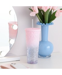 Francfranc（フランフラン）の「カラー プラスチックタンブラー L ピンク 710ml 大容量 プレゼント ギフト（グラス/マグカップ/タンブラー）」