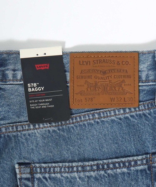 Levi's(リーバイス)の「2026SS Levi's/リーバイス 578 BAGGY バギーデニムパンツ(デニムパンツ・メンズ・ライトインディゴブルー/ブラック/インディゴブルー・34inch/32inch/30inch)」の17枚目の写真