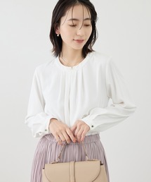 big collar blouse/ビックカラーブラウス（シャツ/ブラウス）｜OLUN