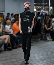 MSML（エムエスエムエル）の「GUT TRIGGER VERSE KILL NO SLEEVE T SHIRT（Tシャツ/カットソー）」