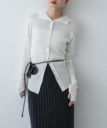 SENSE OF PLACE by URBAN RESEARCH | 『洗濯可』マルチリブニットフーディー(ニット/セーター)