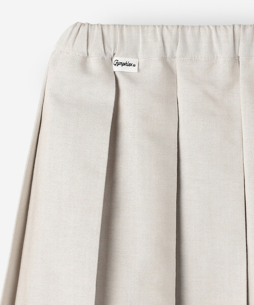 GYMPHLEX(ジムフレックス)の「Gymphlex | オクスフォード プリーツスカート WOMEN(スカート・レディース・サックスブルー/ベージュ・14)」の6枚目の写真