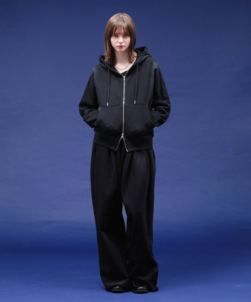セール】HEAVY WEIGHT DOUBLE ZIP PARKER/ヘビーウェイトダブルジップ