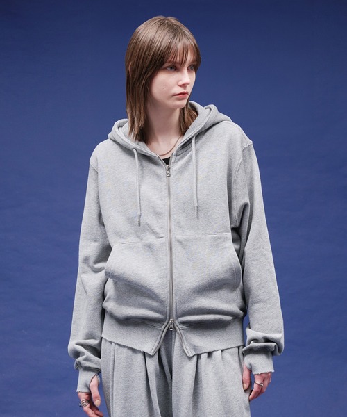 セール】HEAVY WEIGHT DOUBLE ZIP PARKER/ヘビーウェイトダブルジップ