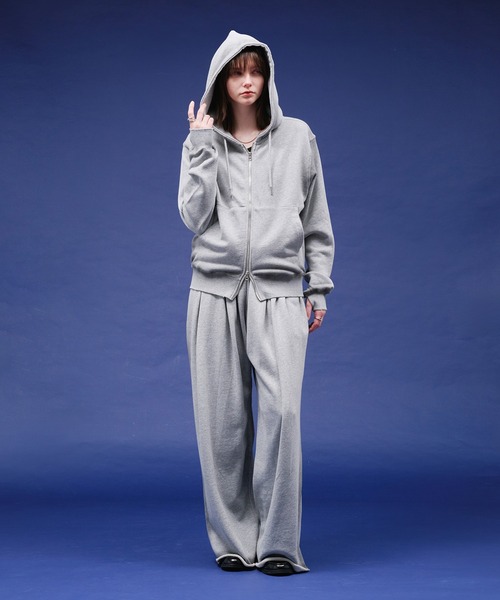 セール】HEAVY WEIGHT DOUBLE ZIP PARKER/ヘビーウェイトダブルジップ