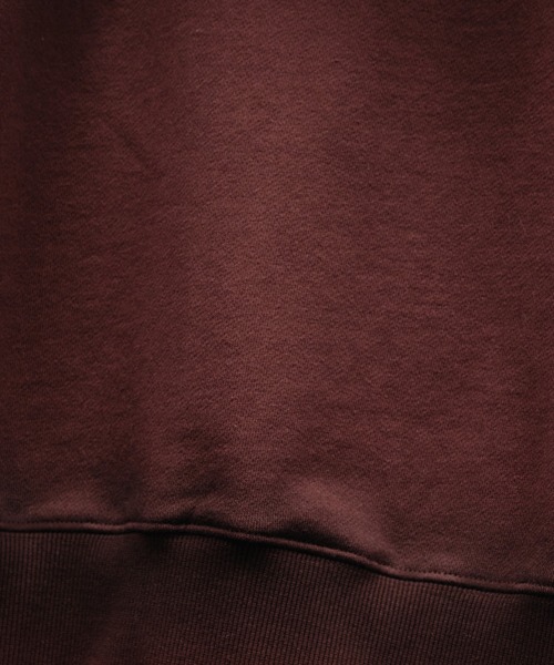 selle glant（セレグランテ）の「HEAVY WEIGHT DOUBLE ZIP PARKER/ヘビーウェイトダブルジップパーカー（パーカー・メンズ・ブラック/ダークブラウン/杢グレー・LARGE/MEDIUM/SMALL）」の4枚目の写真