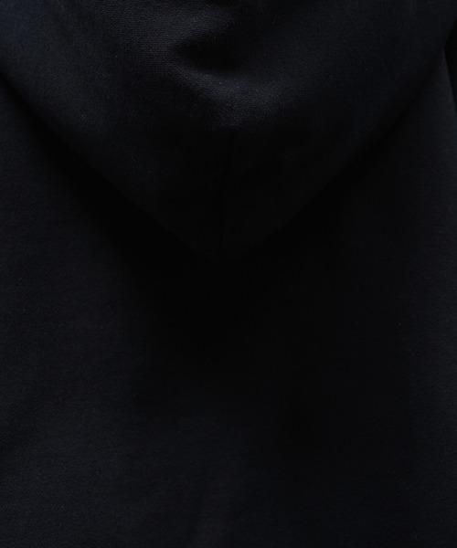 selle glant（セレグランテ）の「HEAVY WEIGHT DOUBLE ZIP PARKER/ヘビーウェイトダブルジップパーカー（パーカー・メンズ・ブラック/ダークブラウン/杢グレー・LARGE/MEDIUM/SMALL）」の10枚目の写真