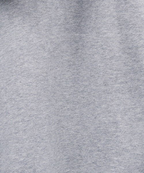 selle glant（セレグランテ）の「HEAVY WEIGHT DOUBLE ZIP PARKER/ヘビーウェイトダブルジップパーカー（パーカー・メンズ・ブラック/ダークブラウン/杢グレー・LARGE/MEDIUM/SMALL）」の14枚目の写真