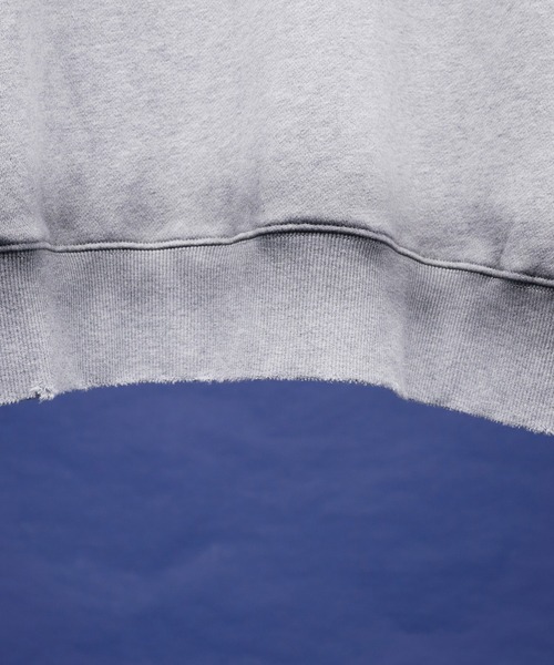 selle glant（セレグランテ）の「HEAVY WEIGHT DOUBLE ZIP PARKER/ヘビーウェイトダブルジップパーカー（パーカー・メンズ・ブラック/ダークブラウン/杢グレー・LARGE/MEDIUM/SMALL）」の15枚目の写真