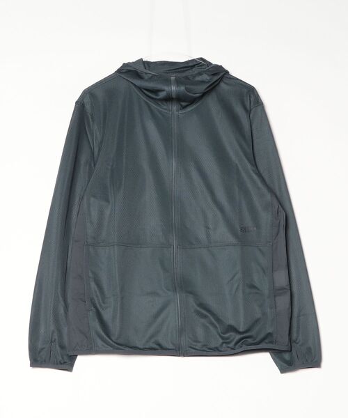 NICE MINT MESH FULL ZIP HOODIE / ナイス ミント メッシュ フルジップ