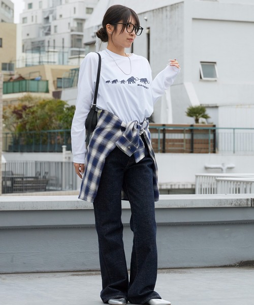 Mammut(マムート)の「MAMMUT/マムート QD Logo Print Longsleeve T-shirts AF Men 長袖Tシャツ ロンT 2026年 夏 夏服(Tシャツ/カットソー・メンズ・ブラック/ホワイト・M/L/XL)」の6枚目の写真