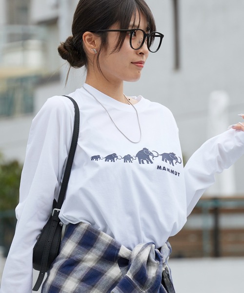 Mammut(マムート)の「MAMMUT/マムート QD Logo Print Longsleeve T-shirts AF Men 長袖Tシャツ ロンT 2026年 夏 夏服(Tシャツ/カットソー・メンズ・ブラック/ホワイト・M/L/XL)」の5枚目の写真