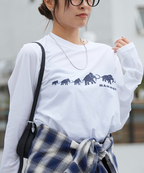 Mammut(マムート)の「MAMMUT/マムート QD Logo Print Longsleeve T-shirts AF Men 長袖Tシャツ ロンT 2026年 夏 夏服(Tシャツ/カットソー・メンズ・ブラック/ホワイト・M/L/XL)」の3枚目の写真