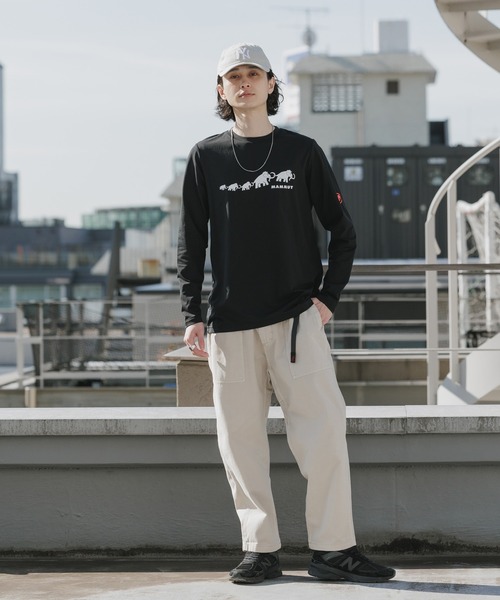 Mammut(マムート)の「MAMMUT/マムート QD Logo Print Longsleeve T-shirts AF Men 長袖Tシャツ ロンT 2026年 夏 夏服(Tシャツ/カットソー・メンズ・ブラック/ホワイト・M/L/XL)」の16枚目の写真