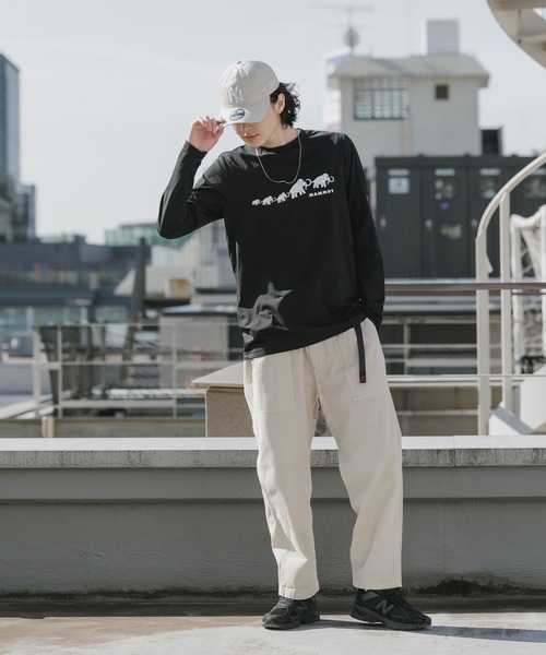 Mammut(マムート)の「MAMMUT/マムート QD Logo Print Longsleeve T-shirts AF Men 長袖Tシャツ ロンT 2026年 夏 夏服(Tシャツ/カットソー・メンズ・ブラック/ホワイト・M/L/XL)」の17枚目の写真