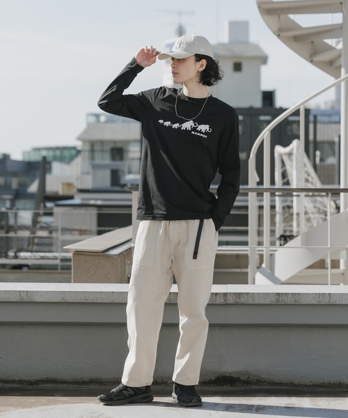 Mammut(マムート)の「MAMMUT/マムート QD Logo Print Longsleeve T-shirts AF Men 長袖Tシャツ ロンT 2026年 夏 夏服(Tシャツ/カットソー・メンズ・ブラック/ホワイト・M/L/XL)」の18枚目の写真