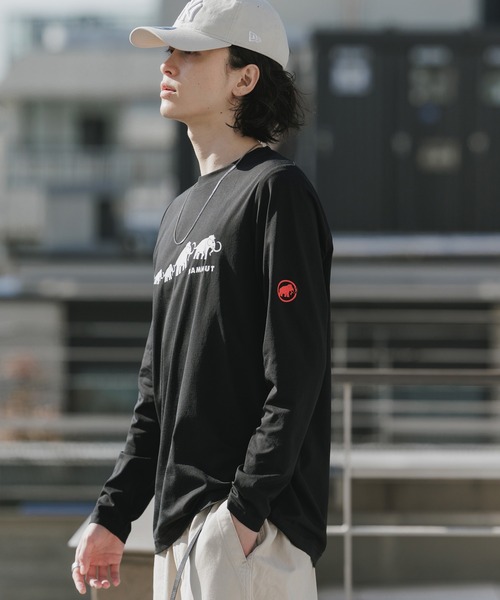 Mammut(マムート)の「MAMMUT/マムート QD Logo Print Longsleeve T-shirts AF Men 長袖Tシャツ ロンT 2026年 夏 夏服(Tシャツ/カットソー・メンズ・ブラック/ホワイト・M/L/XL)」の13枚目の写真