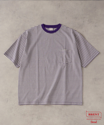 JOURNAL STANDARD J.S HOMESTEAD | BRENT / ブレント 別注 ボーダー ポケット Tシャツ 1(Tシャツ/カットソー)