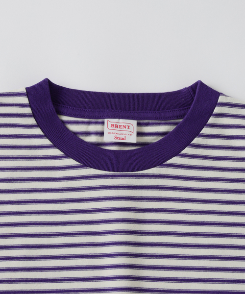 JOURNAL STANDARD J.S HOMESTEAD（ジャーナルスタンダードホームステッド）の「BRENT / ブレント 別注 ボーダー ポケット Tシャツ 1（Tシャツ/カットソー・メンズ・ネイビー/ベージュ/アイボリー・LARGE/MEDIUM）」の8枚目の写真