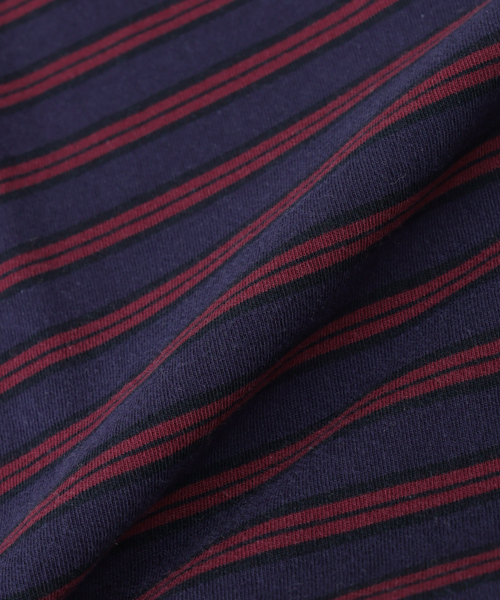 JOURNAL STANDARD J.S HOMESTEAD（ジャーナルスタンダードホームステッド）の「BRENT / ブレント 別注 ボーダー ポケット Tシャツ 1（Tシャツ/カットソー・メンズ・ネイビー/ベージュ/アイボリー・LARGE/MEDIUM）」の15枚目の写真