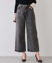 デニムワイドパンツ