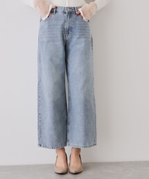 デニムワイドパンツ