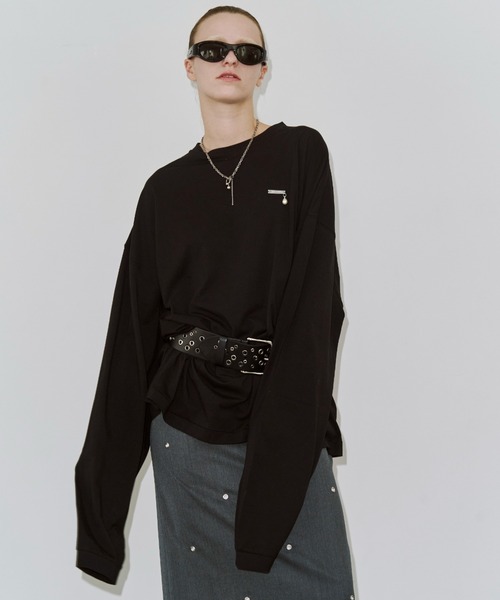 JOSE MOON(ジョゼムーン)の「EYELET SKIRT/アイレットスカート(スカート・レディース・グレー・38/36)」の12枚目の写真