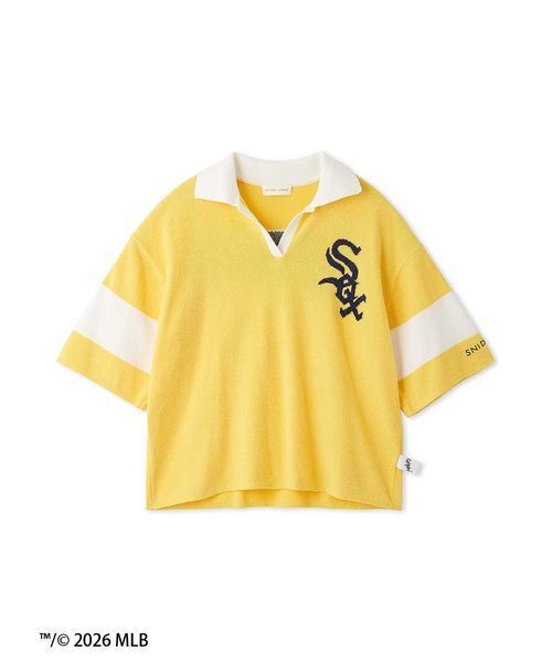 SNIDEL  イエロー ルームウェア　MLB コラボ MLB】ニットプルオーバー（ルームウェア/パジャマ）｜SNIDEL HOME