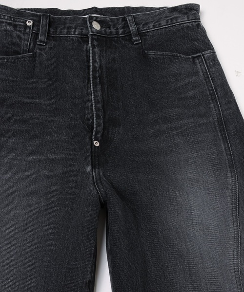 JIEDA(ジエダ)の「VINTAGE-FEEL DRAPED DENIM PANTS(デニムパンツ・メンズ・インディゴブルー/ブラック・2/1)」の19枚目の写真