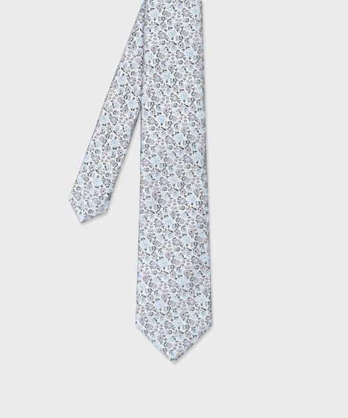 ポールスミス  ネクタイ フローラルパターン ／ 未使用 フローラルパターン タイ【160053 552MIR】（ネクタイ）｜Paul Smith