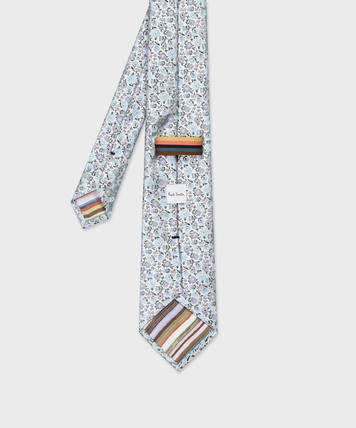 フローラルパターン タイ【160053 552MIR】（ネクタイ）｜Paul Smith