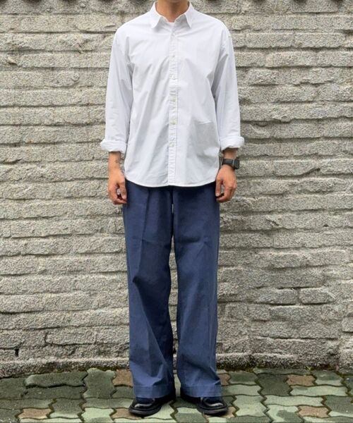 UNION BLUE(ユニオンブルー)の「LAUNDRY SHIRT (WHITE)(シャツ/ブラウス・メンズ・その他・LARGE/MEDIUM/SMALL/X-LARGE/XX-LARGE)」の5枚目の写真