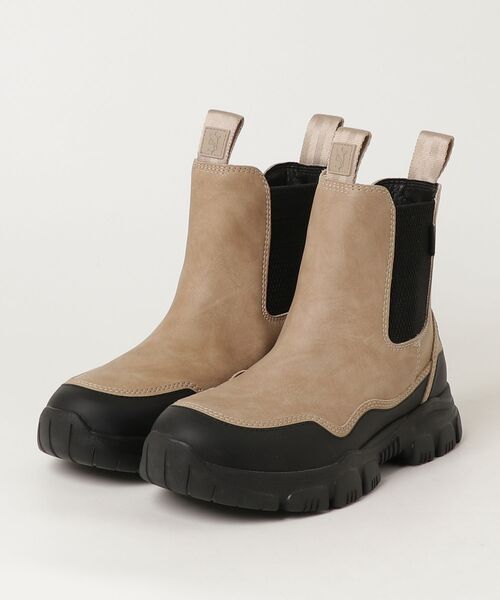 SHAKA(シャカ)の「【SE1】【SHAKA/シャカ】 #433201 TREK CHELSEA AT BOOTS(ブーツ・メンズ・アイボリー/Black/タン・7/6/5)」の1枚目の写真