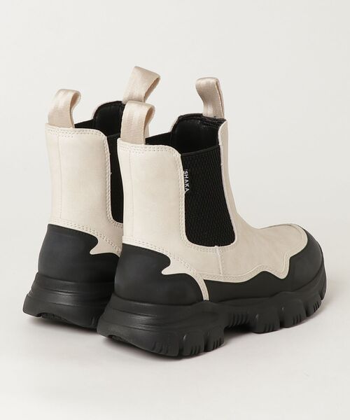 SHAKA(シャカ)の「【SE1】【SHAKA/シャカ】 #433201 TREK CHELSEA AT BOOTS(ブーツ・レディース・アイボリー/Black/タン・7/6/5)」の10枚目の写真