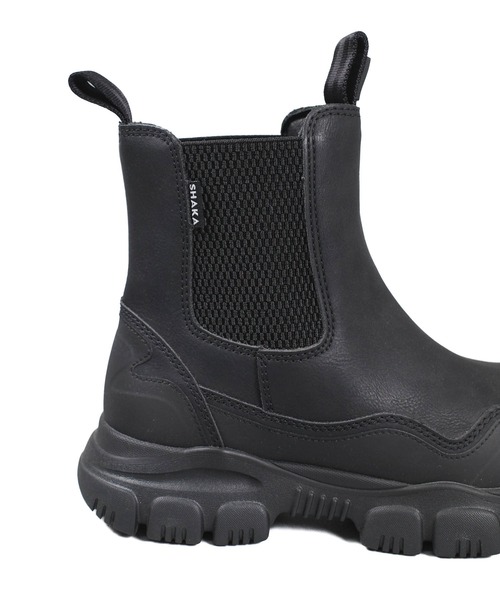 SHAKA(シャカ)の「【SE1】【SHAKA/シャカ】 #433201 TREK CHELSEA AT BOOTS(ブーツ・レディース・アイボリー/Black/タン・7/6/5)」の7枚目の写真