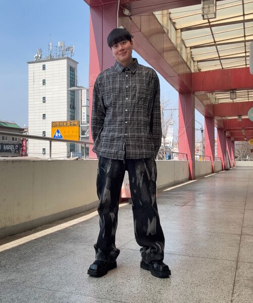 UNKNOWN PLANET(アンノウンプラネット)の「リンクルサマーチェックシャツブラック(シャツ/ブラウス・レディース・その他・SMALL/LARGE/MEDIUM)」の7枚目の写真