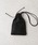 SLOW�i�X���E�j�́udeer nubuck 2waydrawstring shoulderbag�i�V�����_�[�o�b�O�j�v�b�u���b�N